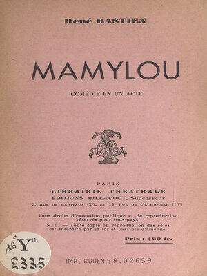 cover image of Mamylou